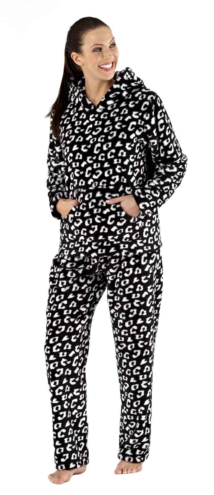 Damen Pyjama Set 2-teilig - Gemütlicher Loungeanzug Für Zuhause